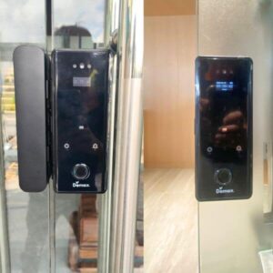Hình ảnh khóa vân tay cửa kính