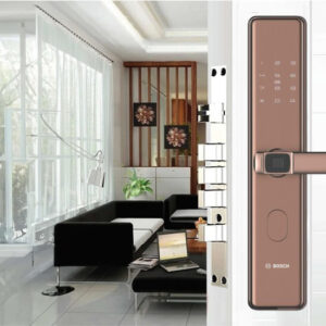 Khóa vân tay cửa gỗ tay gạt Bosch ID30 EU App Wifi