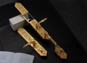 Khoá điện tử đại sảnh Hubert HB DS79 Gold Khoá điện tử đại sảnh Hubert HB DS79 Gold