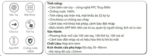 Khoá từ cửa nhôm Xingfa nâng tầm an ninh chỉ trong 1 chạm Khóa điện tử cửa nhôm HuBert HB CN68 (Rough Black)