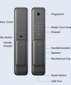 Khóa cửa vân tay Bosch EL500 EU App Wifi Khóa cửa vân tay Bosch EL500 EU App Wifi