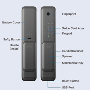 Khóa cửa vân tay Bosch EL500 EU App Wifi