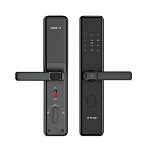 Khóa vân tay cửa gỗ tay gạt Bosch ID30 EU App Wifi