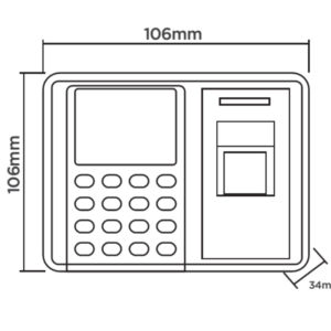 Hệ thống kiểm soát ra vào Hubert HB AC50
