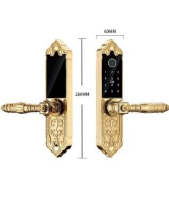 Khoá điện tử đại sảnh Hubert HB DS79 Gold Mini Khoá điện tử đại sảnh Hubert HB DS79 Gold Mini