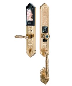 Khoá điện tử đại sảnh Hubert HB DS79F Gold