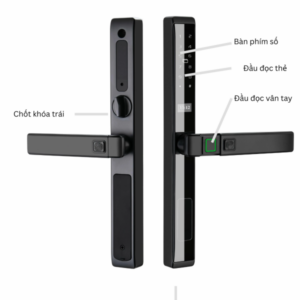 KHOA DIEN TU HUBERT HB CN77 Black 1