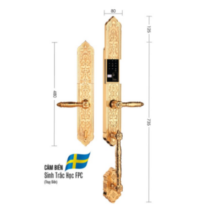 Khoa biet thu dai sanh demax SL886 Gold 3