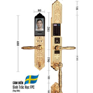 Khóa điện tử đại sảnh DEMAX EL986