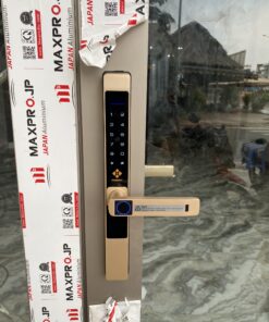 Khóa cửa điện tử Hubert HB CN39 SAND GOLD