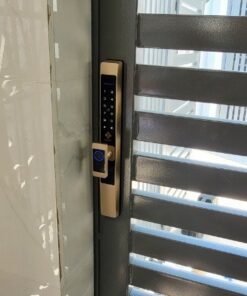 Khóa cửa điện tử Hubert HB CN39 STYLE B Sand Gold