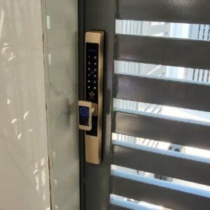 Khóa cửa điện tử Hubert HB CN39 STYLE B Sand Gold