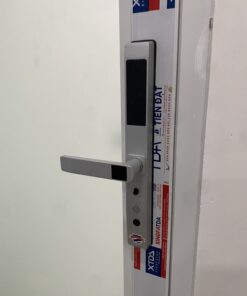 Khoa cua dien tu Hubert HB CN39 Silver Gray.1