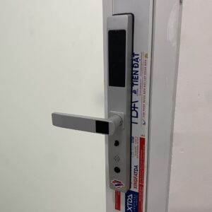 Khoa cua dien tu Hubert HB CN39 Silver Gray.1