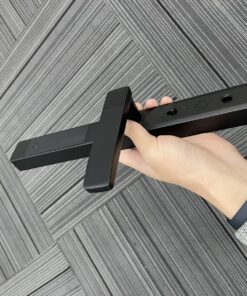 Khóa điện tử cửa nhôm Hubert HB CN68 Khóa cửa điện tử Hubert HB CN68 ROUGH Black