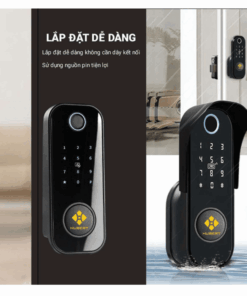 Khoá điện tử cửa cổng Hubert HB CC78 Black Khoá điện tử cửa cổng Hubert HB CC78 Black