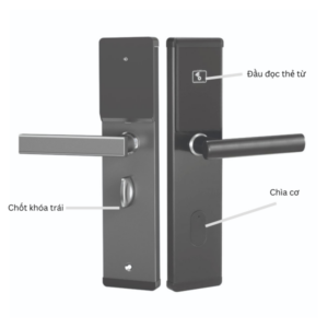 Khoá điện tử khách sạn Hubert HB KSCG77