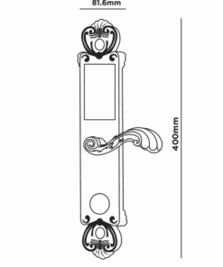 Khóa điện tử khách sạn Hubert HB KSCG86 Amber Gold Khóa điện tử khách sạn Hubert HB KSCG86 Amber Gold