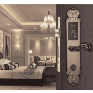 Khóa điện tử khách sạn Hubert HB KSCG86 Amber Gold