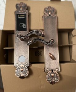 Khóa điện tử khách sạn Hubert HB KSCG86 Amber Gold Khóa điện tử khách sạn Hubert HB KSCG86 Amber Gold