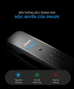 Khóa điện tử PHILIPS DDL702E-5HWS Khóa điện tử PHILIPS DDL702E-5HWS