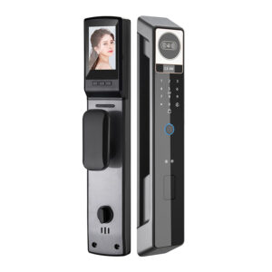 Các loại khóa cửa phòng ngủ cho cửa gỗ, cửa nhựa composite, ABS Khoá điện tử cửa gỗ Hubert HB CG69F