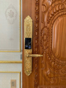 Khoá điện tử đại sảnh Hubert HB DS79 Gold Khoá điện tử đại sảnh Hubert HB DS79 Gold