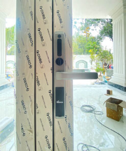 Khóa điện tử cửa nhôm DEMAX EL606 Thi công lắp đặt Khóa điện tử Demax EL606