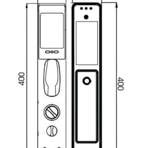 Khóa điện tử cửa gỗ DEMAX SL916 Khóa điện tử cửa gỗ DEMAX SL916