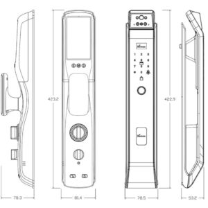 Khóa điện tử cửa gỗ DEMAX EL919 Khóa điện tử cửa gỗ DEMAX EL919