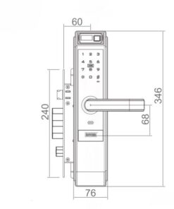 Khóa điện tử cửa gỗ GIOVANI GSL-C138F khoa dien tu giovani GSL C138F 22