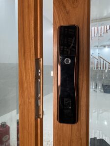 Khóa điện tử cửa gỗ DEMAX SL668