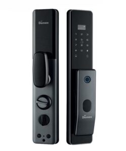 Khóa điện tử cửa gỗ DEMAX SL828 khoa nhan dien khuong mat face id demax SL828 gs