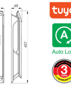 Khóa điện tử cửa gỗ DEMAX EL999