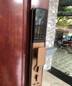 Khóa điện tử cửa gỗ tự động Hyundai HY-SLA808