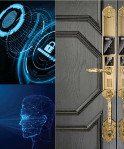 Khóa cửa thông minh biệt thự HYUNDAI HY-SLC8820 Gold