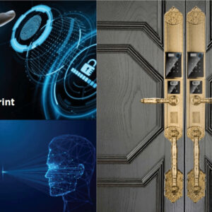 Khóa cửa thông minh biệt thự HYUNDAI HY-SLC8820 Gold