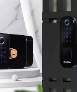 Khóa điện tử cửa cổng chống nước, vân tay 2 chiều Hyundai HY-SLN002 Black Khóa điện tử cửa cổng chống nước, vân tay 2 chiều Hyundai HY-SLN002 Black