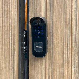 Khóa điện tử cửa cổng chống nước, vân tay 2 chiều Hyundai HY-SLN002 Black Khóa điện tử cửa cổng chống nước, vân tay 2 chiều Hyundai HY-SLN002 Black