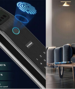 Khóa điện tử cửa gỗ tự động Hyundai HY-SLA808