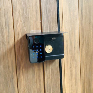 Khóa điện tử cửa cổng chống nước, vân tay 2 chiều Hyundai HY-SLN002 Black Khóa điện tử cửa cổng chống nước, vân tay 2 chiều Hyundai HY-SLN002 Black