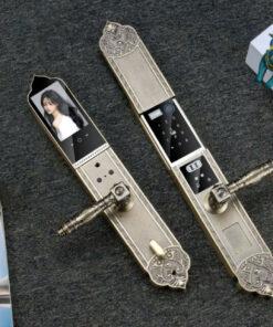 Khóa cửa vân tay đại sảnh HYUNDAI HY-SLC8817 Bronze