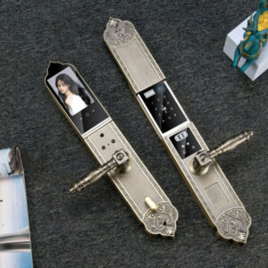 Khóa cửa vân tay đại sảnh HYUNDAI HY-SLC8817 Bronze