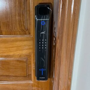 Khóa điện tử cửa gỗ tự động Hyundai HY-SLA808 Khóa điện tử cửa gỗ tự động Hyundai HY-SLA808