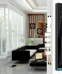 Khóa vân tay cửa gỗ tự động Hyundai HY-SLA909F Black Face ID