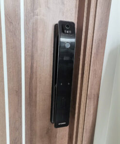 Khóa vân tay cửa gỗ tự động Hyundai HY-SLA808F Nhận Diện Khuôn Mặt Khóa vân tay cửa gỗ tự động Hyundai HY-SLA808F Nhận Diện Khuôn Mặt