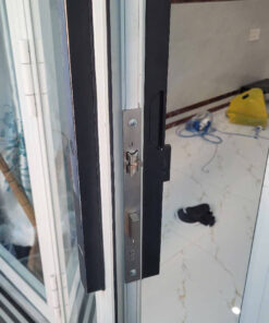 Khóa vân tay cửa nhôm tự động, chống nước Hyundai HY-SLS005 Black