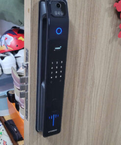 Khóa vân tay cửa gỗ tự động Hyundai HY-SLA808F Nhận Diện Khuôn Mặt Khóa vân tay cửa gỗ tự động Hyundai HY-SLA808F Nhận Diện Khuôn Mặt