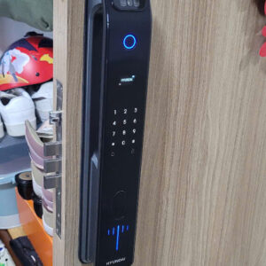 Khóa vân tay cửa gỗ tự động Hyundai HY-SLA808F Nhận Diện Khuôn Mặt