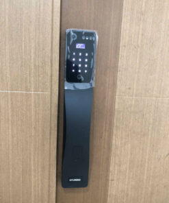 Khóa vân tay cửa gỗ tự động Hyundai HY-SLA807F Black Face ID